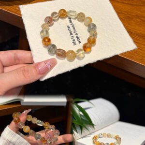 Green Phantom Quartz Bracelet - AC-045