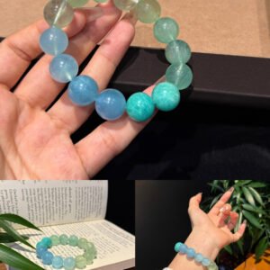 Aquamarine 14mm Bracelet - AC-071
