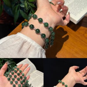 Jade 10mm Bracelet - AC-073