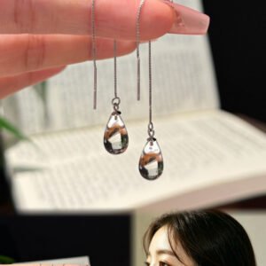 Clear Quartz Earrings - AC-004