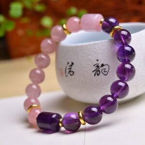 Amethyst 10mm Bracelet - AC-173