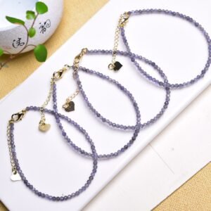 Crystal 3mm Single-Wrap Bracelet - AC-145