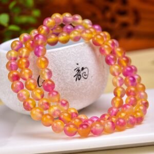 Chalcedony 6mm Bracelet - AC-123