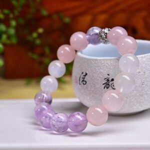 Amethyst 12mm Bracelet - AC-185