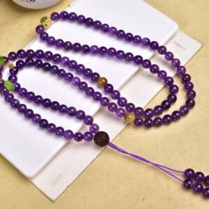 Amethyst 8mm Bracelet - AC-158