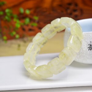 Citrine 15mm Single-Wrap Bracelet - AC-107