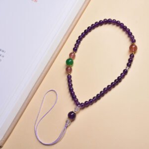 Strawberry Quartz 6mm Bracelet - AC-164