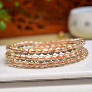 Citrine 5mm Bracelet - AC-103