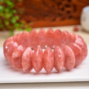 Rhodochrosite 25mm Bracelet - AC-172
