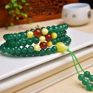 Agate 8mm 108-Bead Bracelet - AC-183