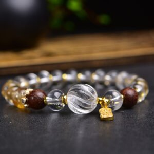 Citrine 8mm Bracelet - AC-092