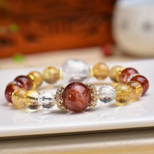 Citrine 14mm Bracelet - AC-105