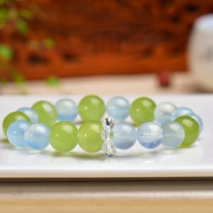 Aquamarine 11mm Bracelet - AC-184