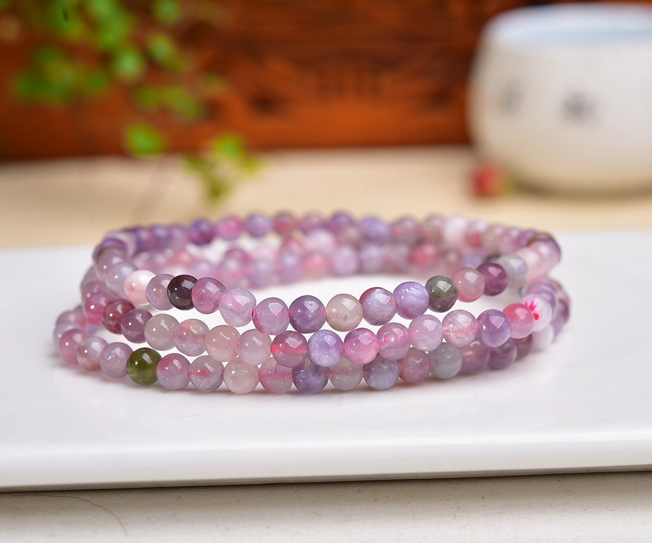 Jade 5mm Bracelet - AC-127