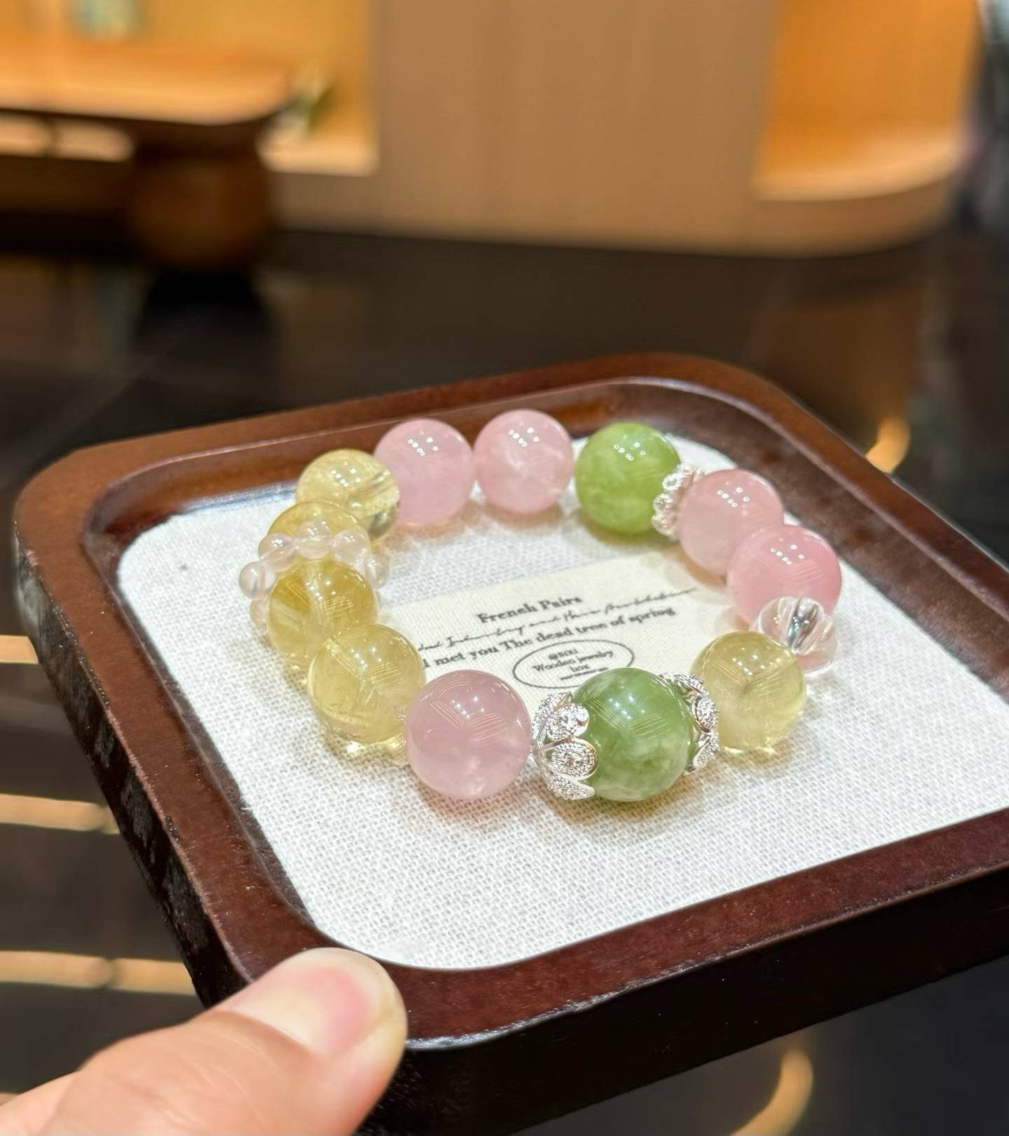 Rose Quartz Bracelet - AC-025