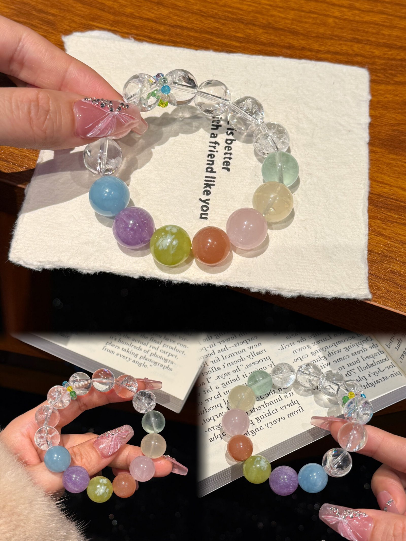 Green Phantom Quartz Bracelet - AC-042