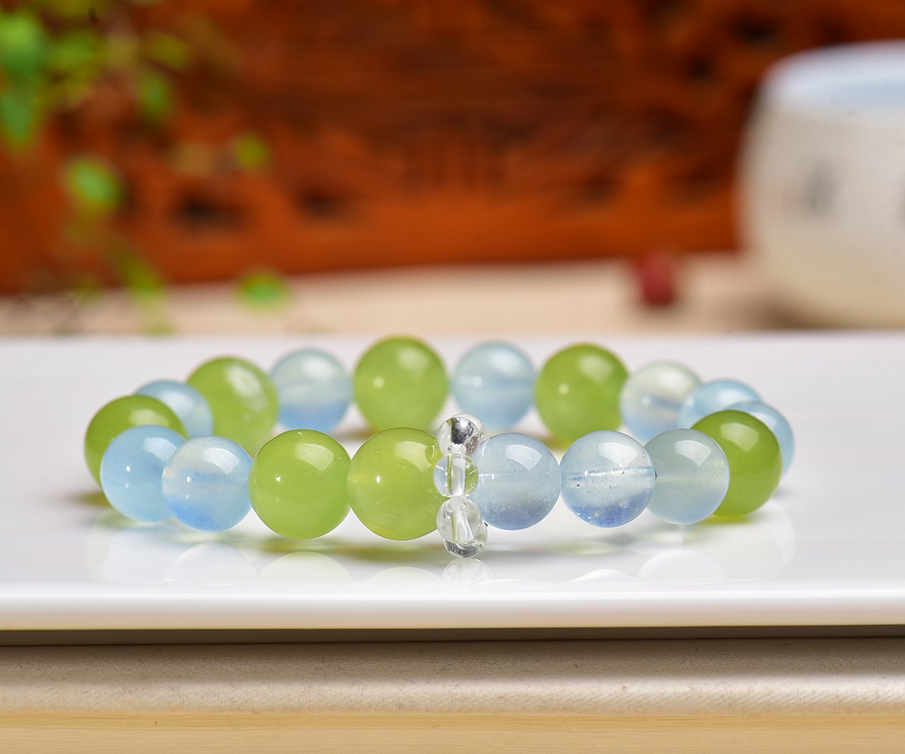 Gold Rutilated Quartz Bracelet - AC-080