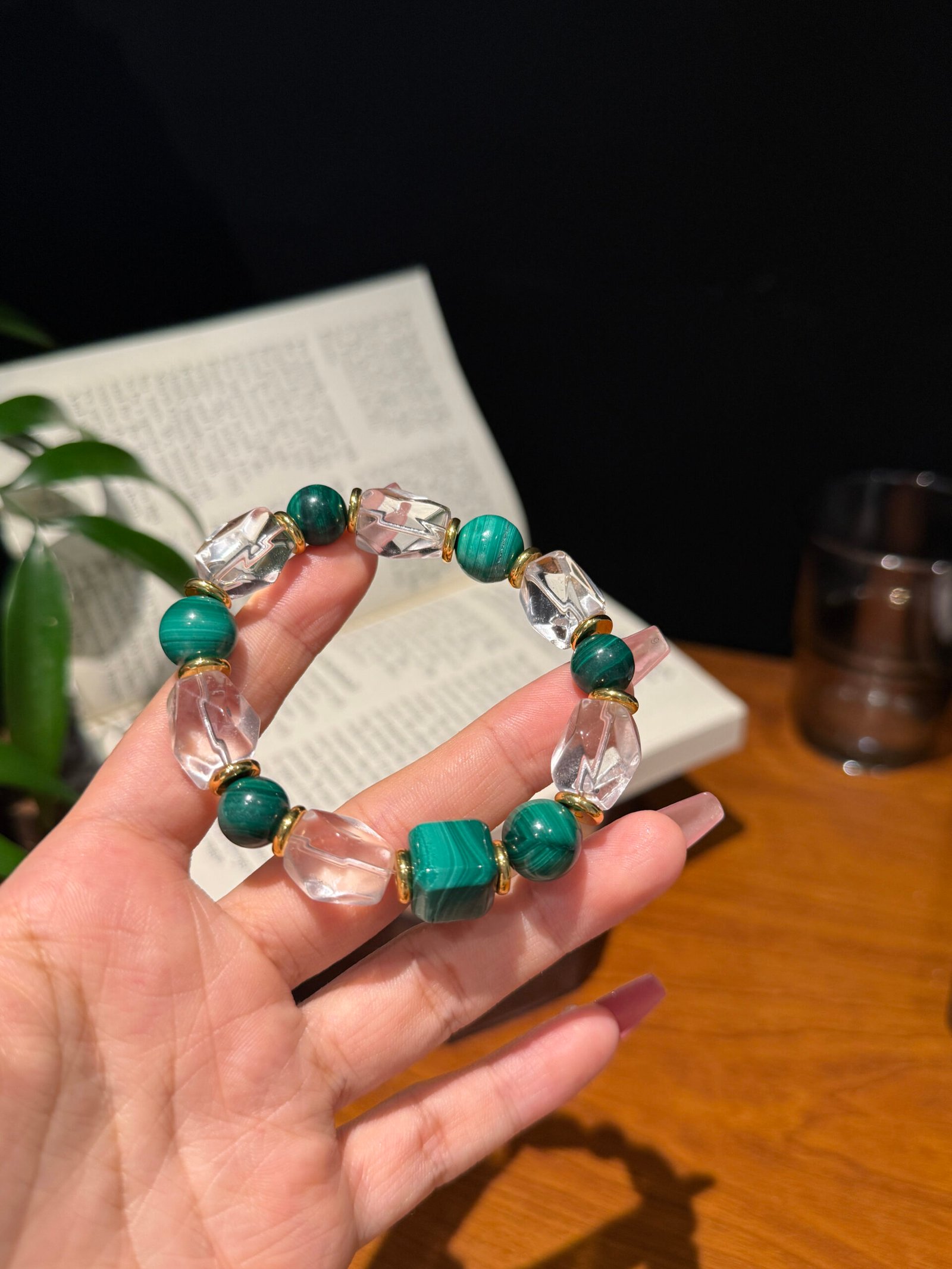 Clear Quartz Bracelet - AC-079 - Image 2