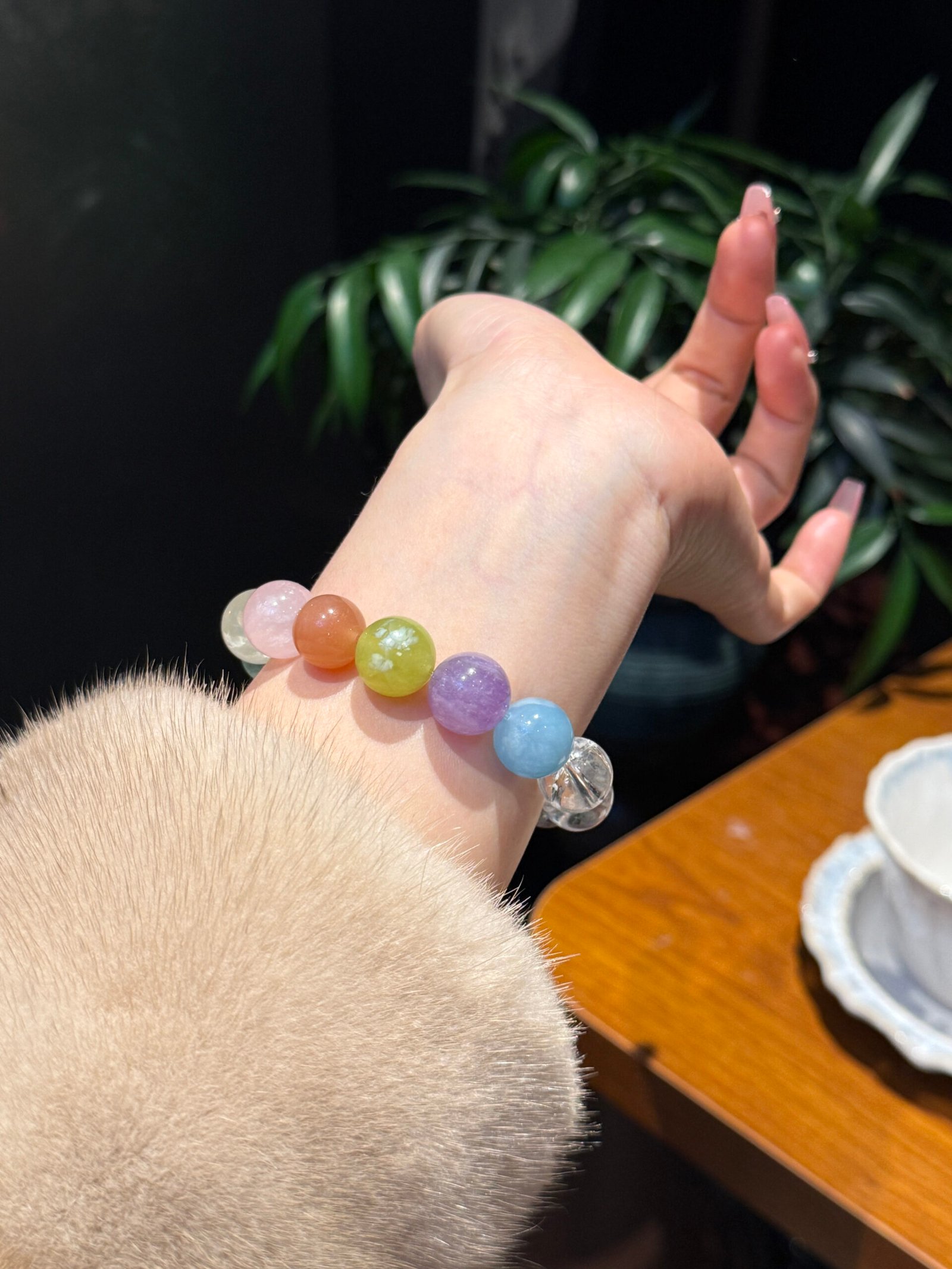 Green Phantom Quartz Bracelet - AC-042 - Image 3