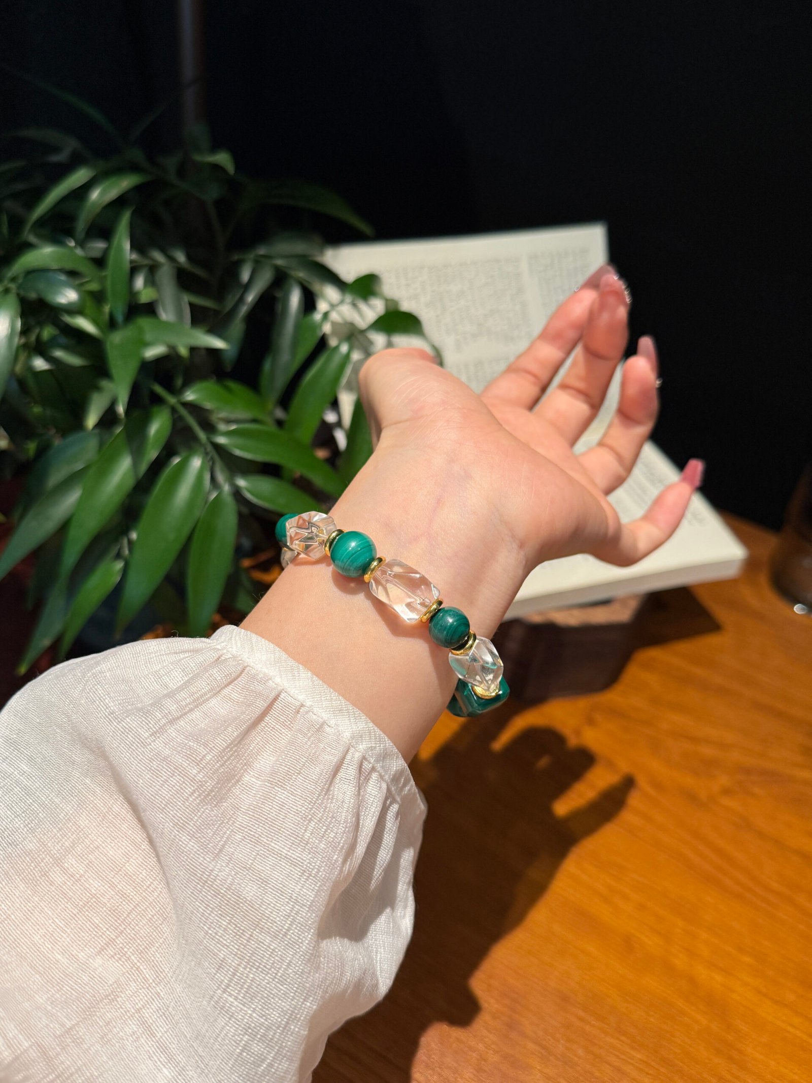 Clear Quartz Bracelet - AC-079 - Image 3