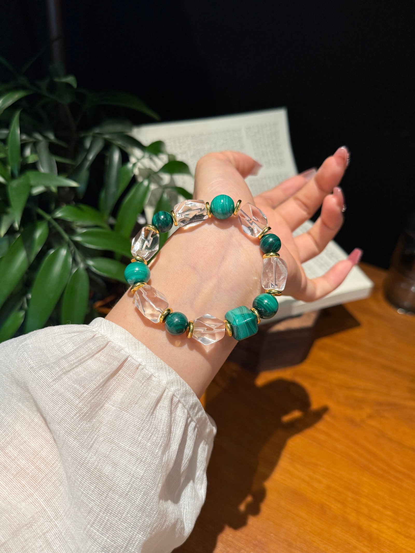 Clear Quartz Bracelet - AC-079 - Image 4