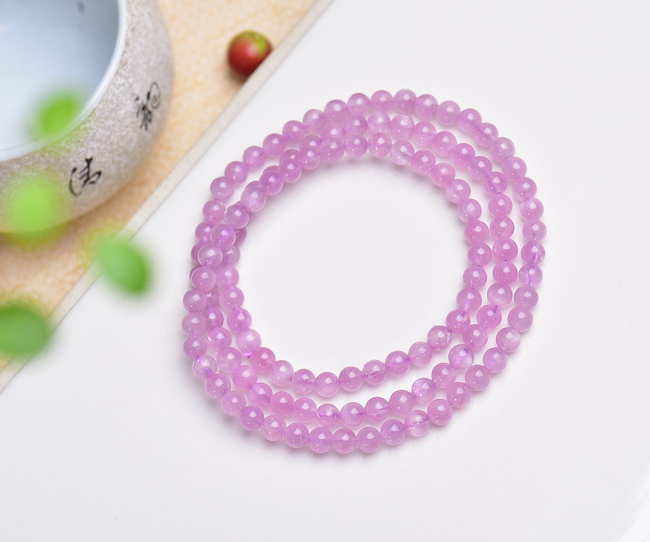Garnet 15mm Bracelet - AC-177 - Image 4