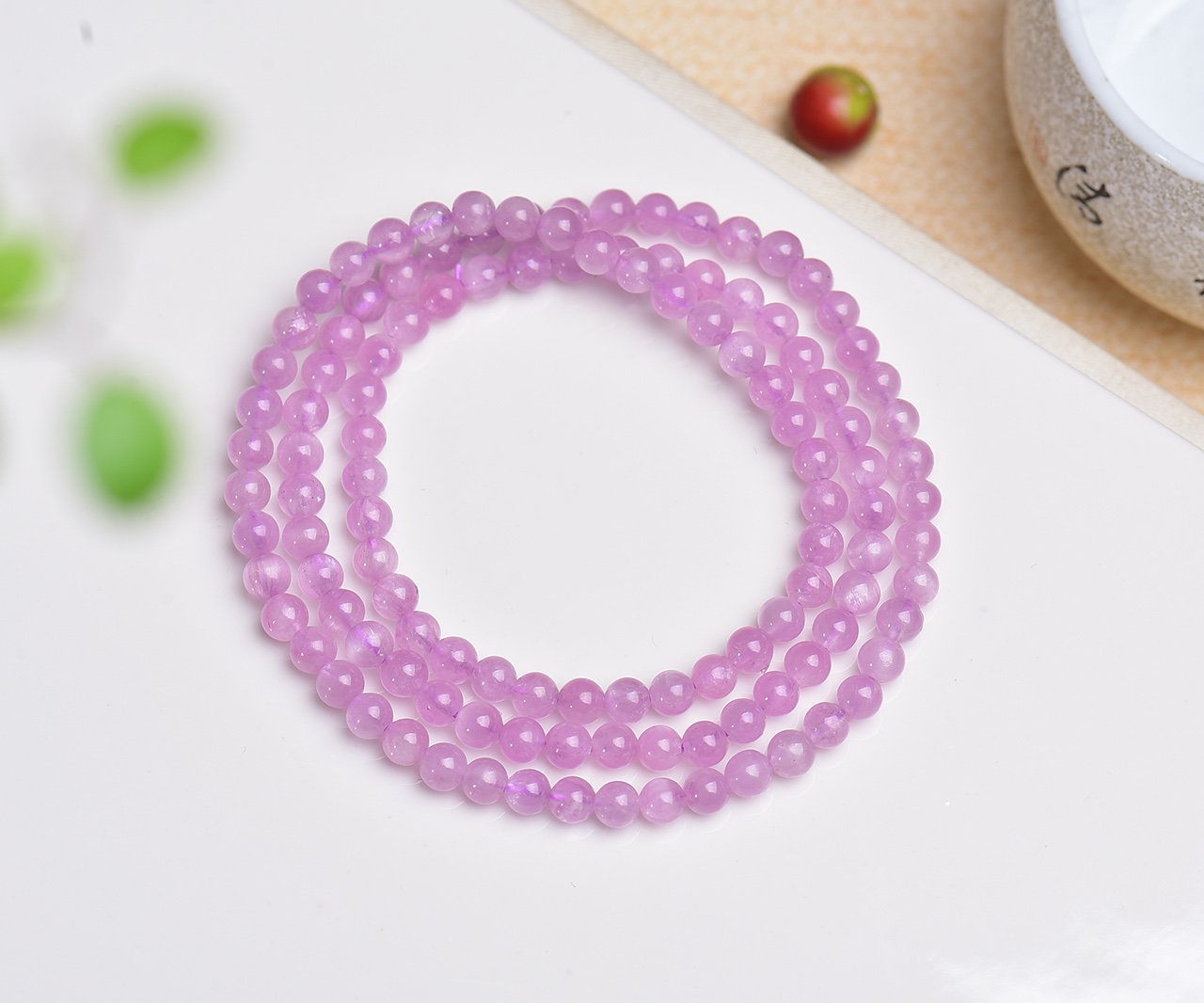 Garnet 15mm Bracelet - AC-177 - Image 5