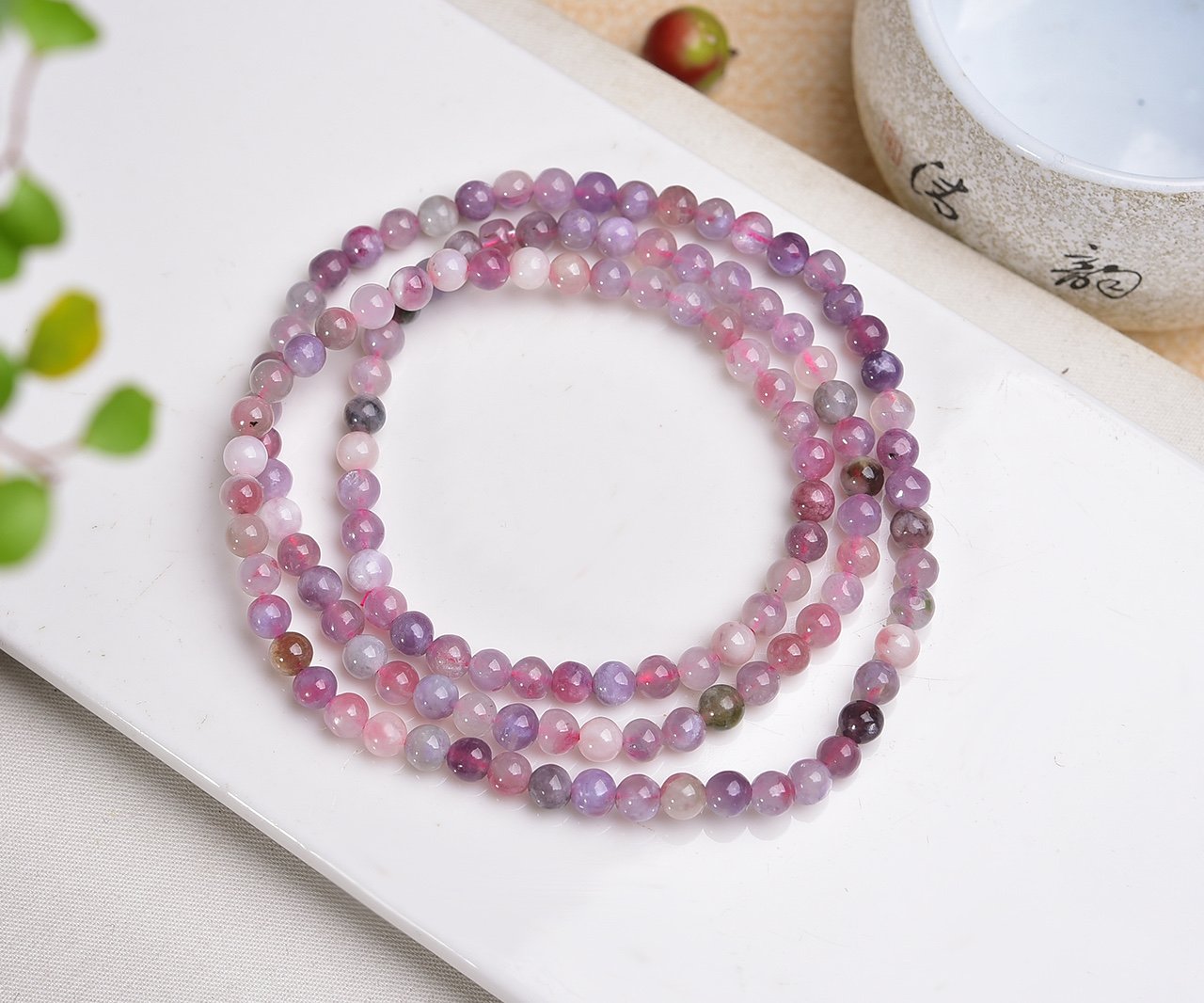 Jade 5mm Bracelet - AC-127 - Image 5