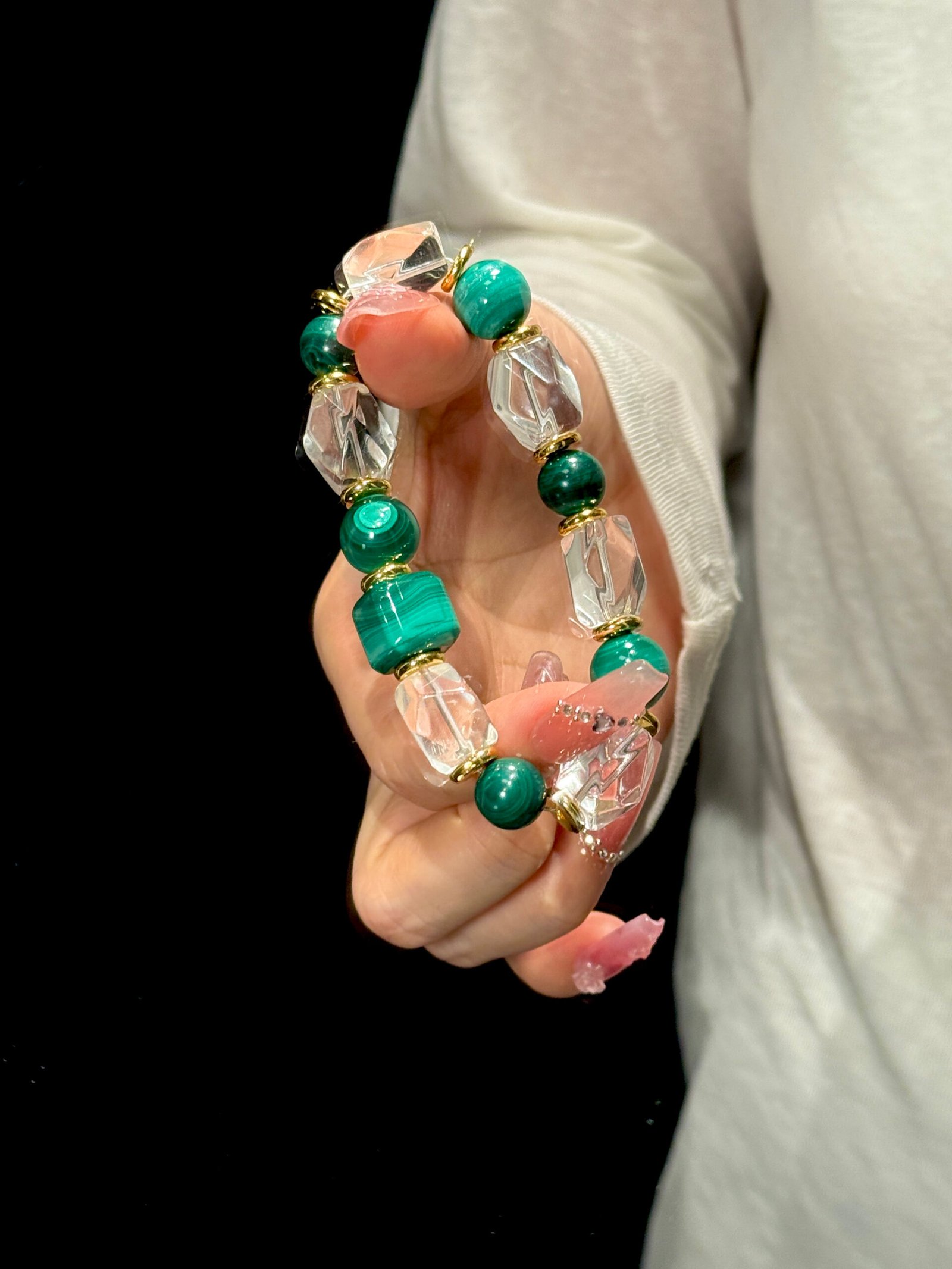 Clear Quartz Bracelet - AC-079 - Image 6