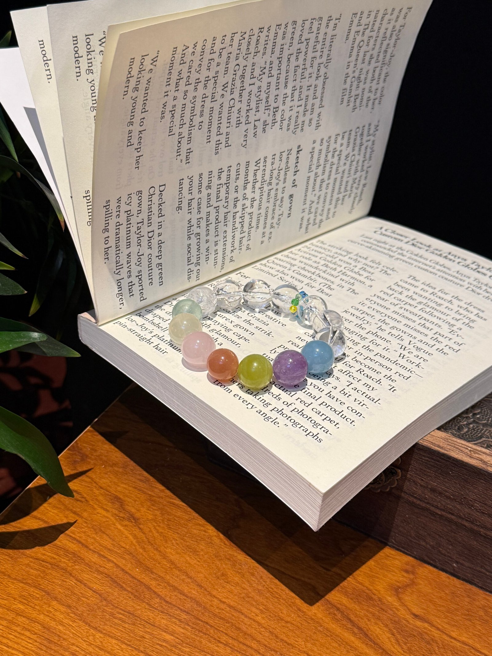 Green Phantom Quartz Bracelet - AC-042 - Image 7