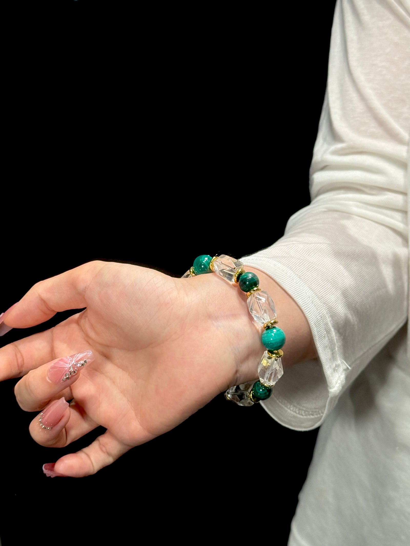 Clear Quartz Bracelet - AC-079 - Image 7