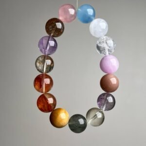 White Phantom Quartz Bracelet - AC-039