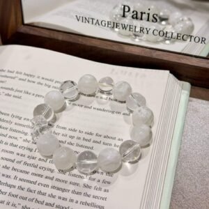 Clear Quartz 14mm Bracelet - AC-015